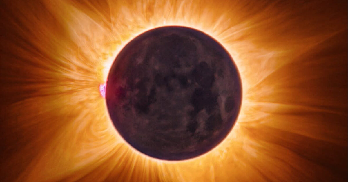 As melhores imagens do eclipse solar de 2026