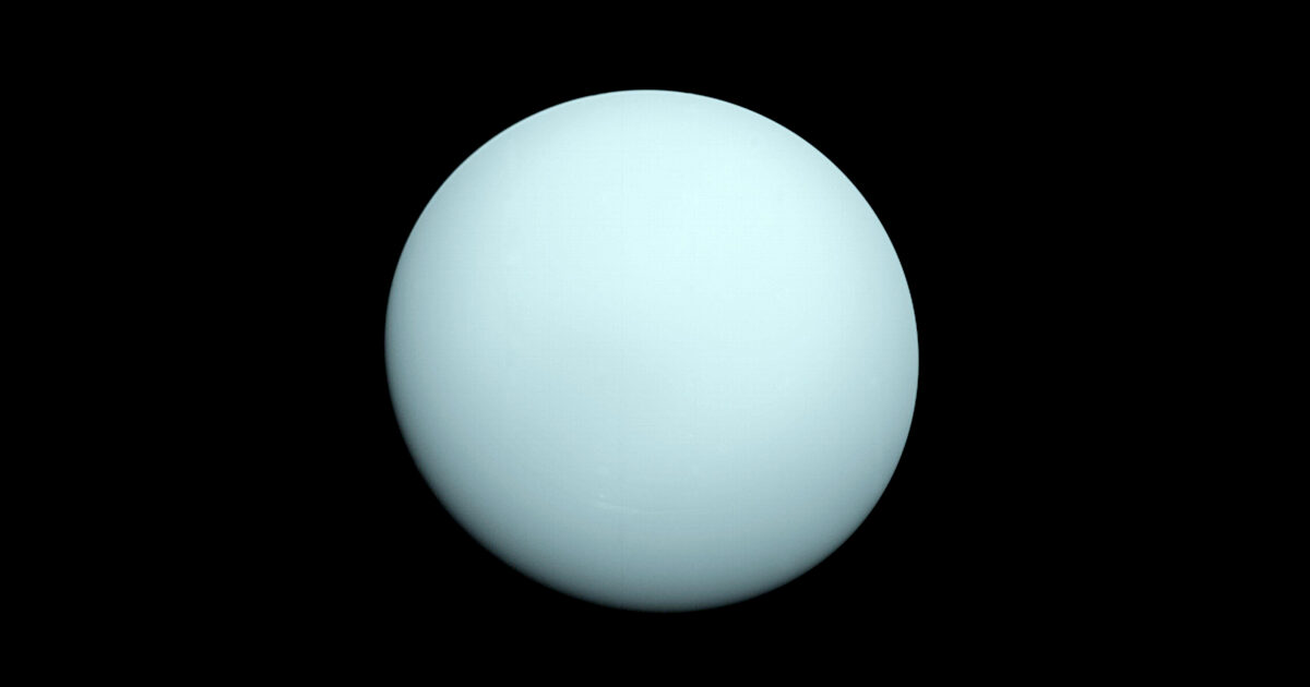 Uranus, the sideways planet