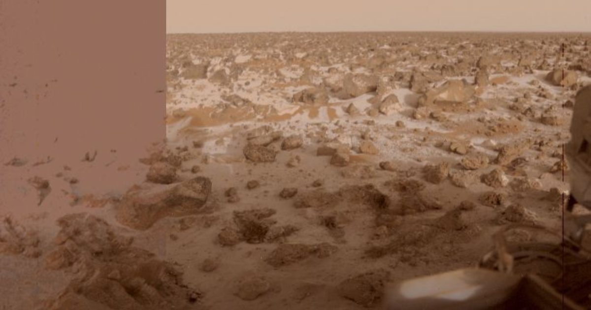 Frost at the Viking 2 lander site | The Planetary Society