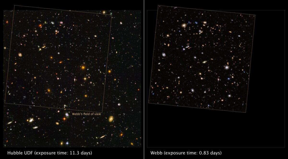 JWST Recreates Hubble Ultra Deep Field | The Planetary Society