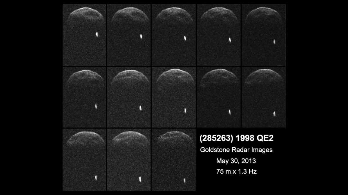 Goldstone radar images of asteroid (285263)… The Society