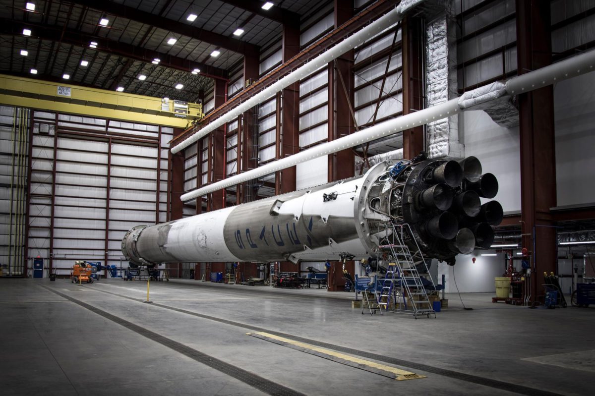 Recovered Falcon 9 first stage at LC-39A | The Planetary Society