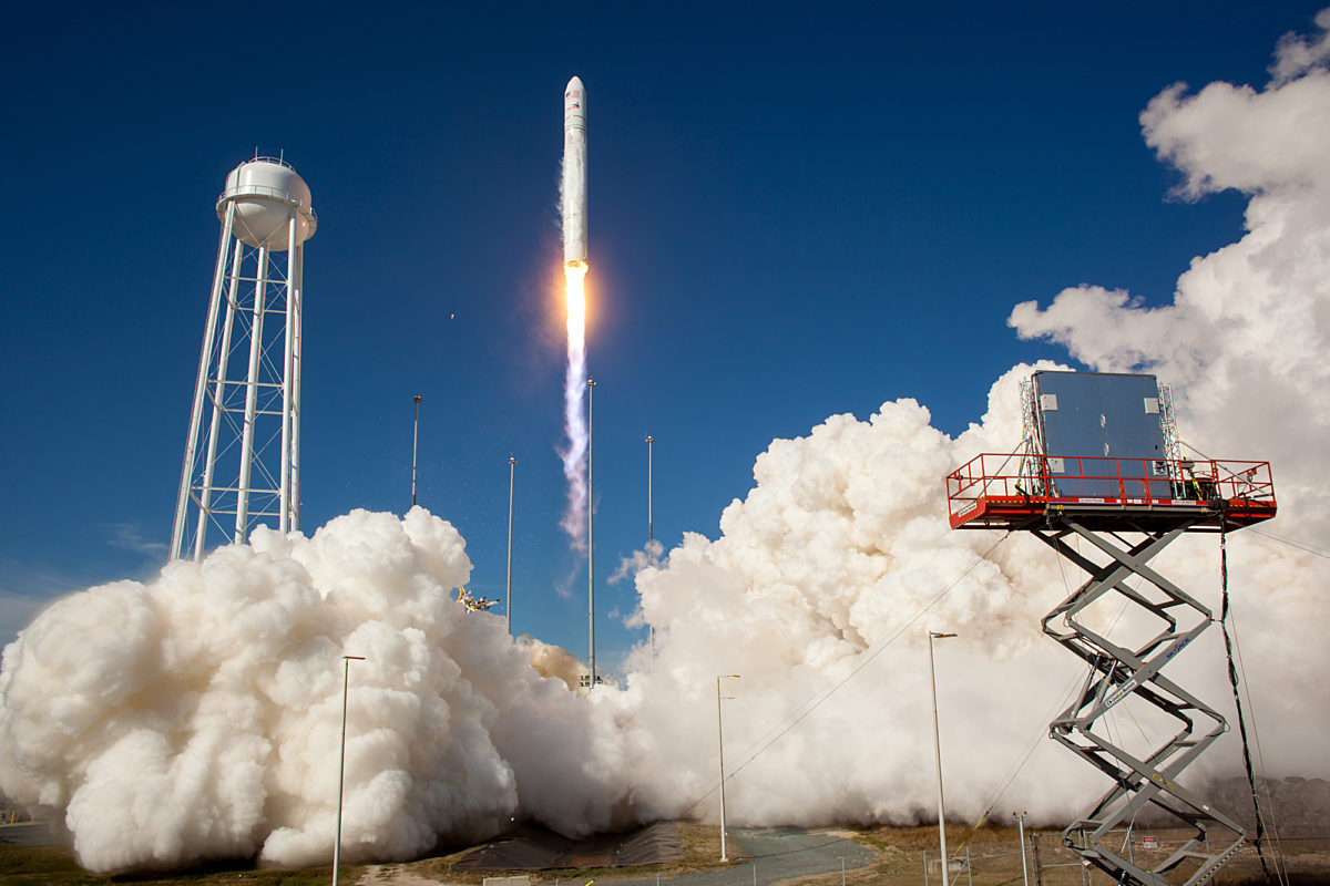 Antares rises from the pad | The Planetary Society