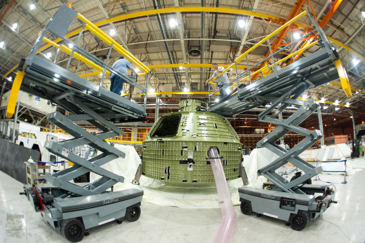 Orion Eft Capsule Ready For Shipment The Planetary Society