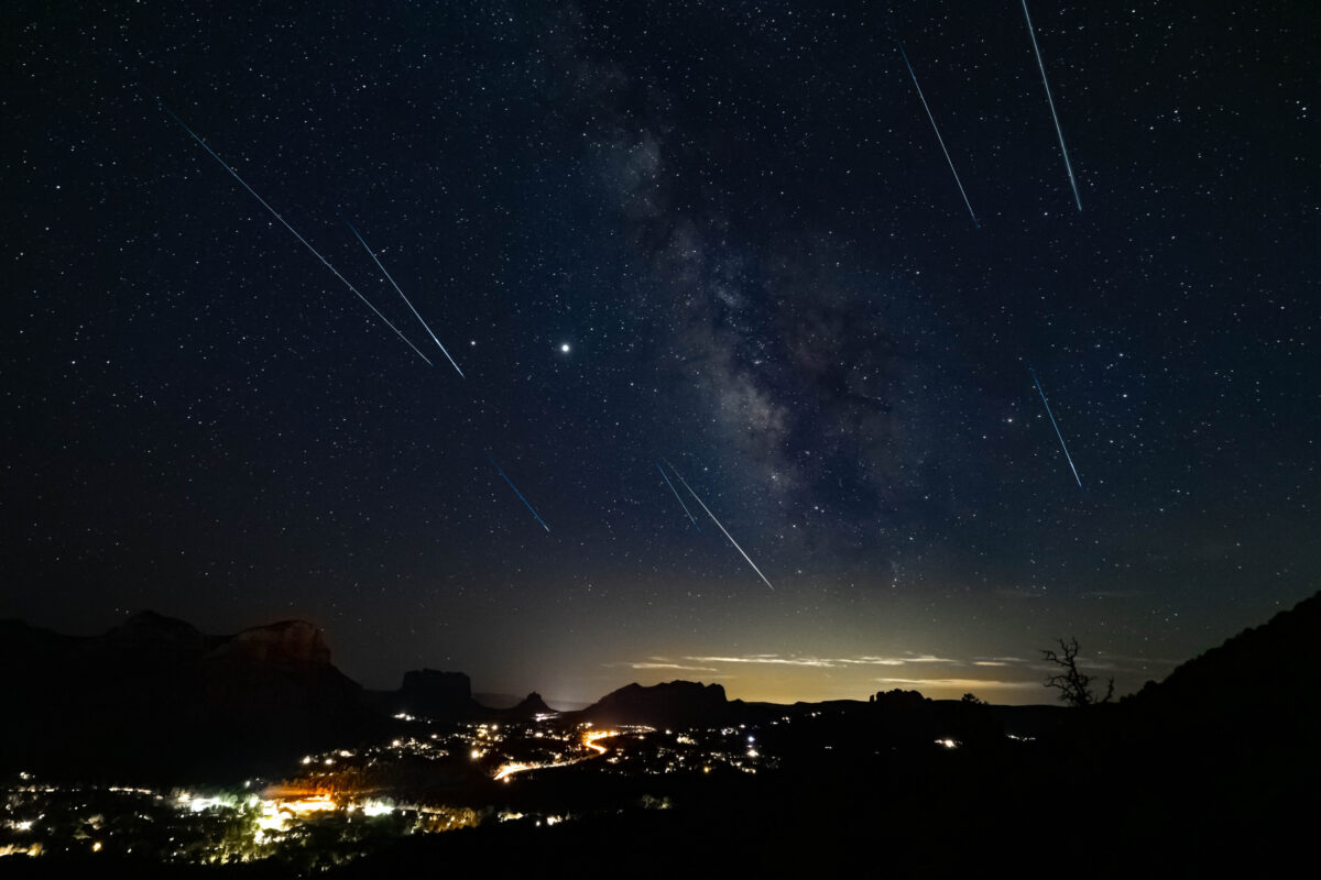 Perseid meteor shower in Arizona The Society