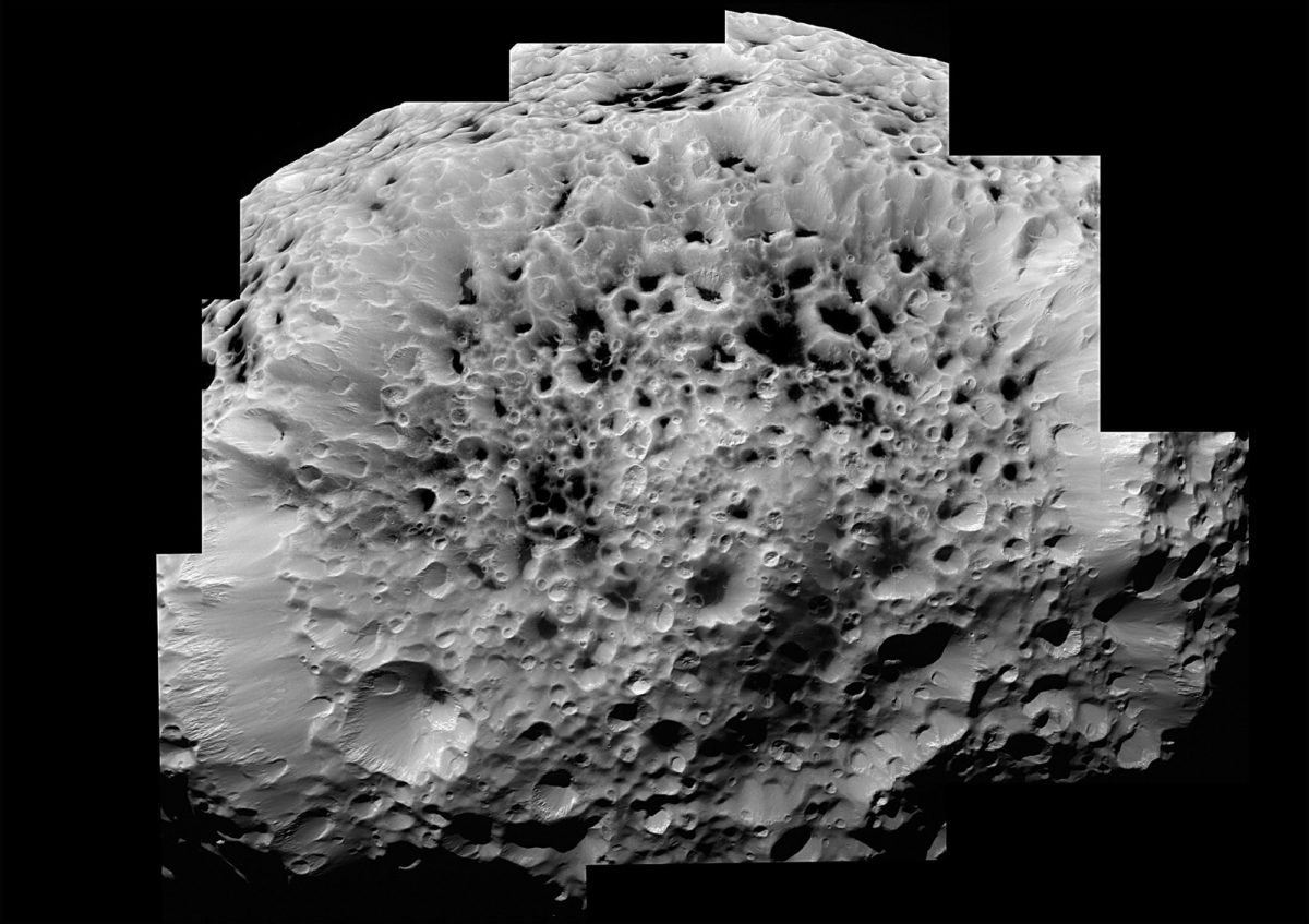 High Resolution Hyperion The Planetary Society