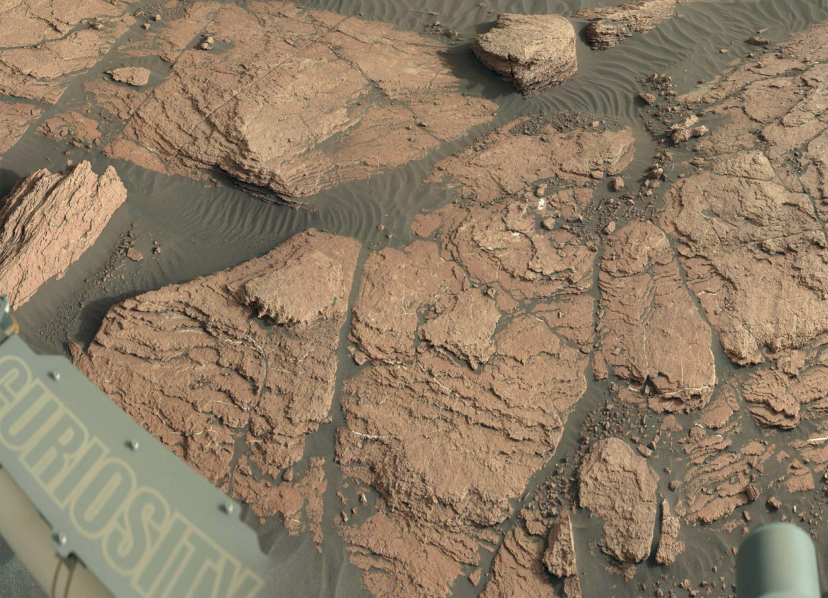Misery Outcrop Curiosity Sol 1591 The Planetary Society
