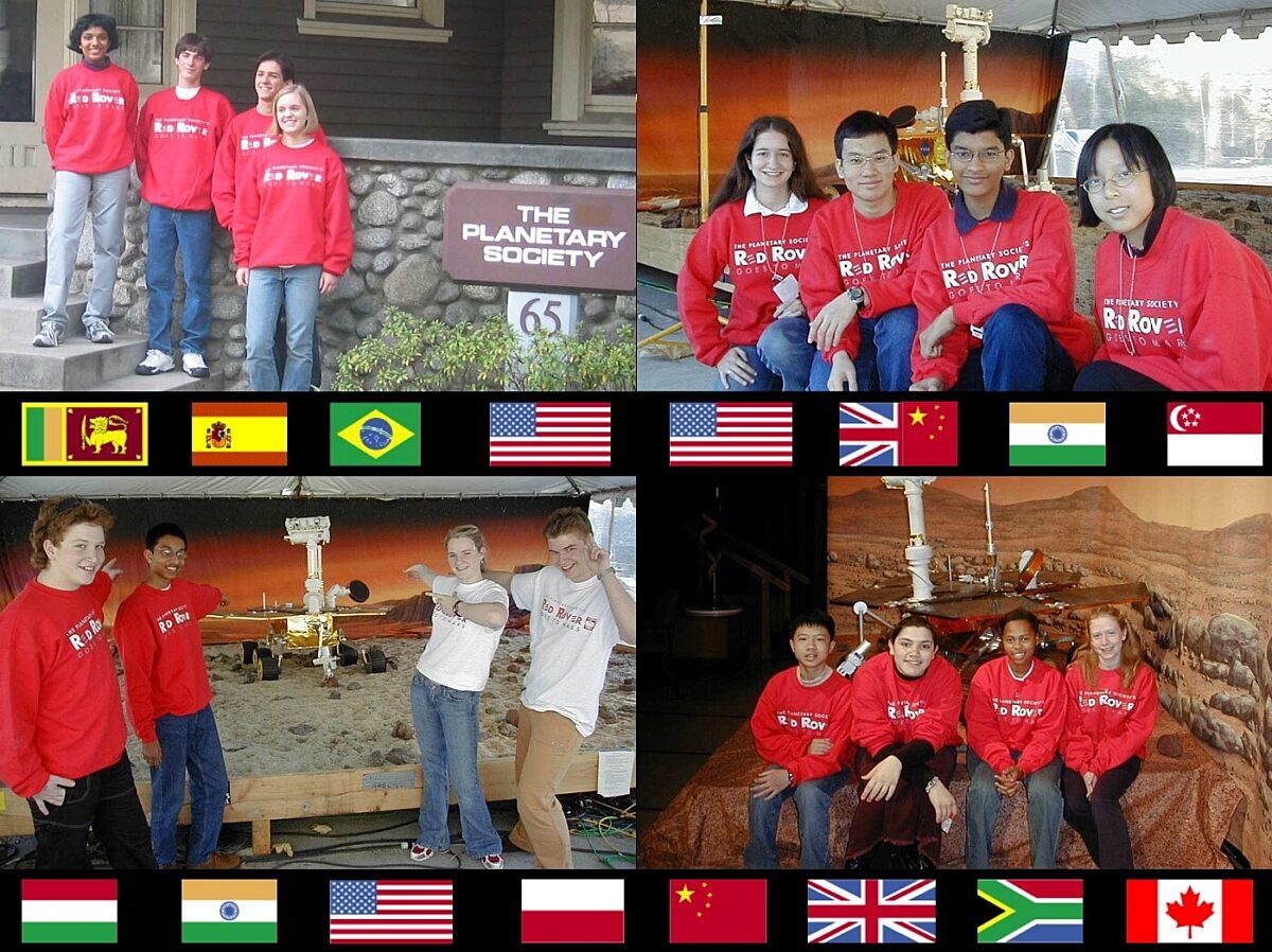 Red Rover Goes to Mars student astronauts | The Planetary Society