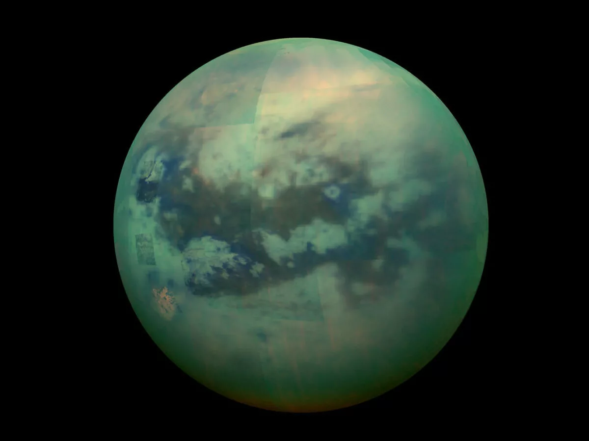 Titan beneath its atmosphere