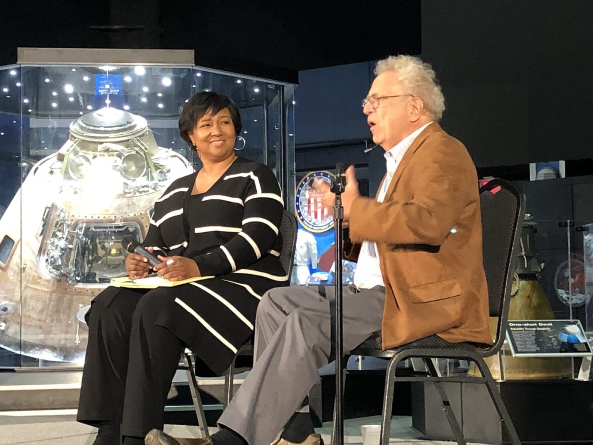 Mae Jemison and Lou Friedman at NIAC Symposium The Society