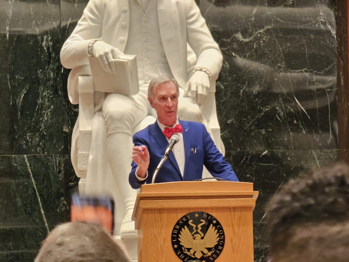 Bill Nye at the Science Caucus… The Society