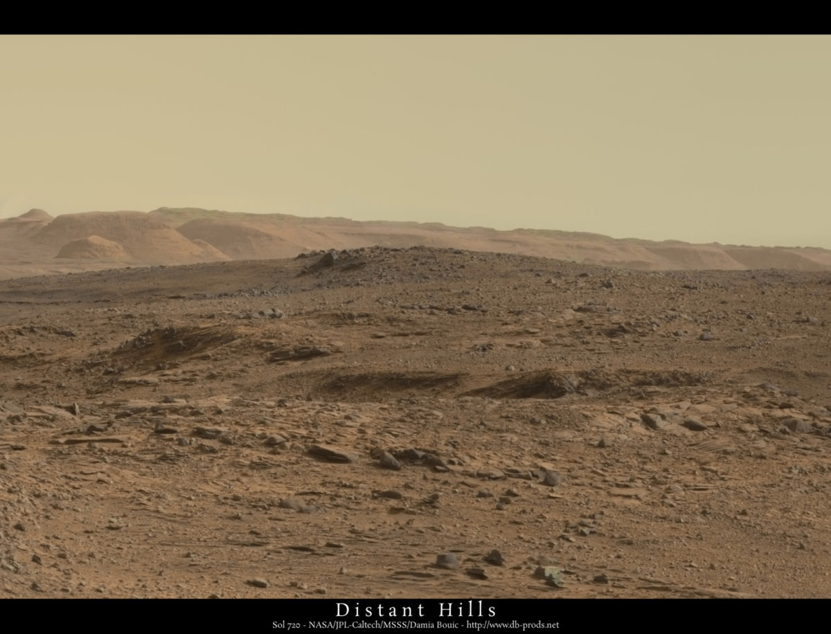 Distant hills, a Curiosity postcard from sol… | The Planetary Society