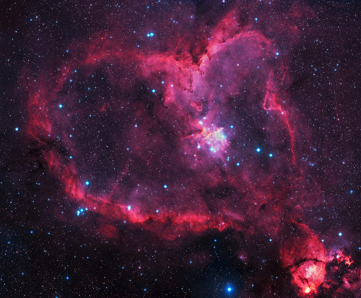 IC 1805 - The Heart Nebula | The Planetary Society