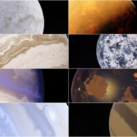 3d rendered exoplanets