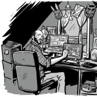 Andy warner portrait