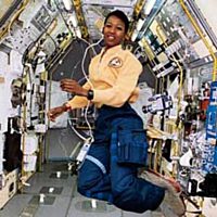 Mae jemison in space