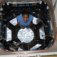 Stephanie wilson cupola iss