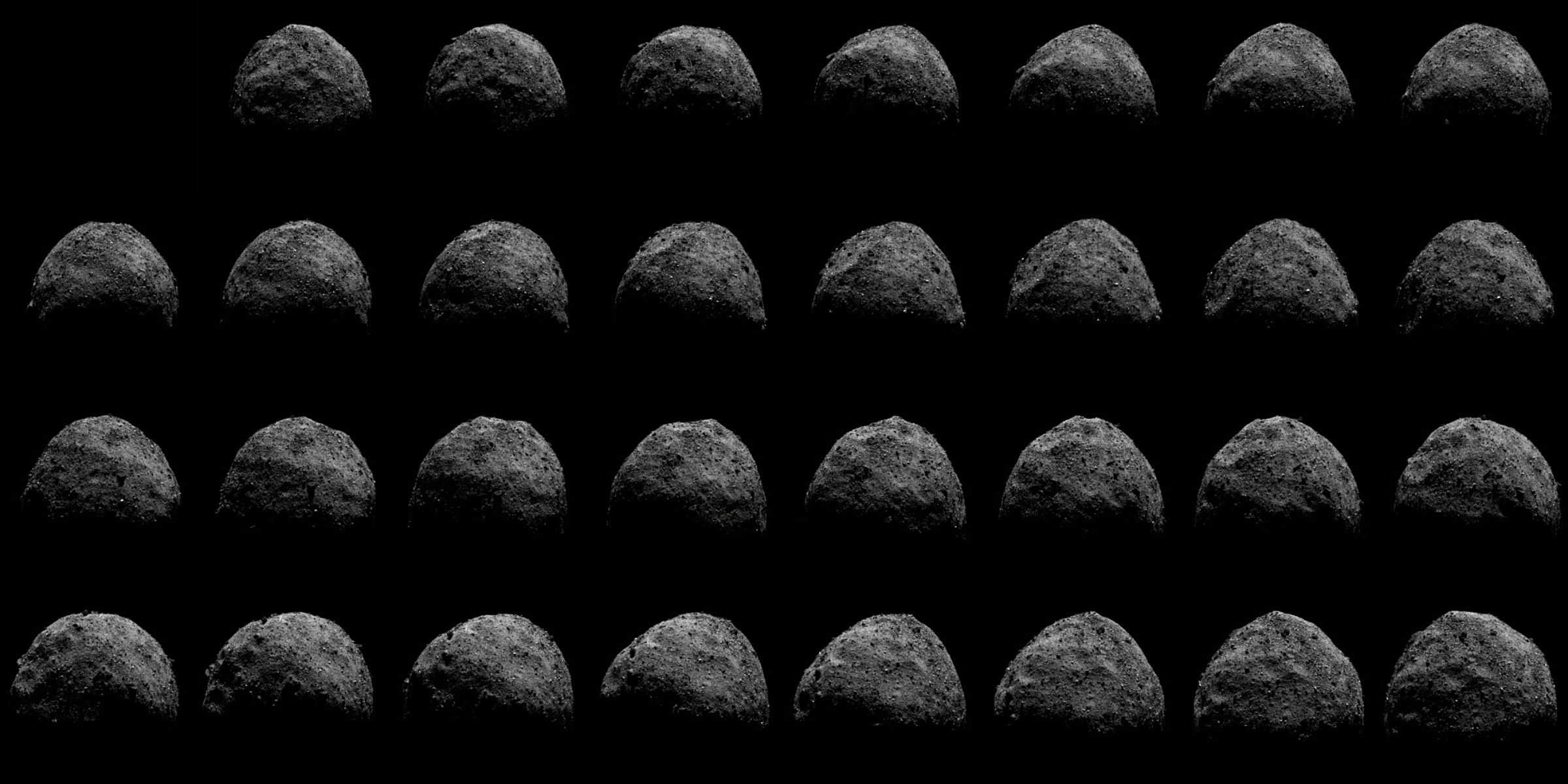 31 Views Of Bennu From The North The Planetary Society