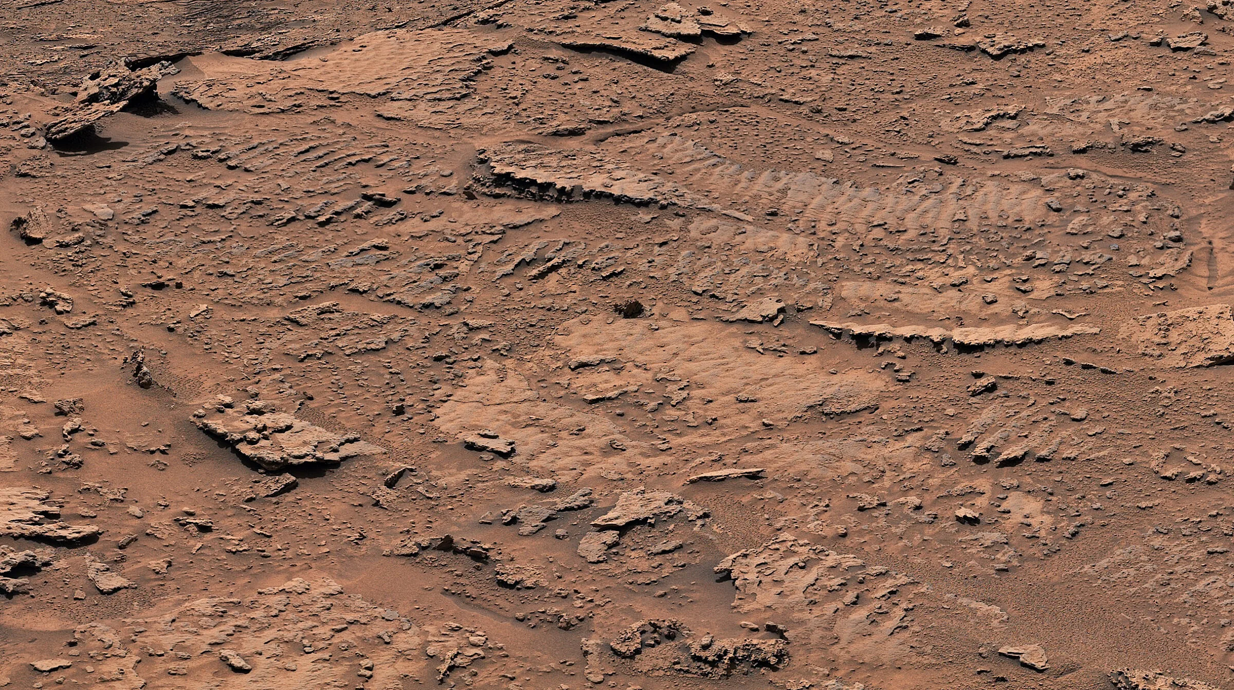 Water and waves on Mars