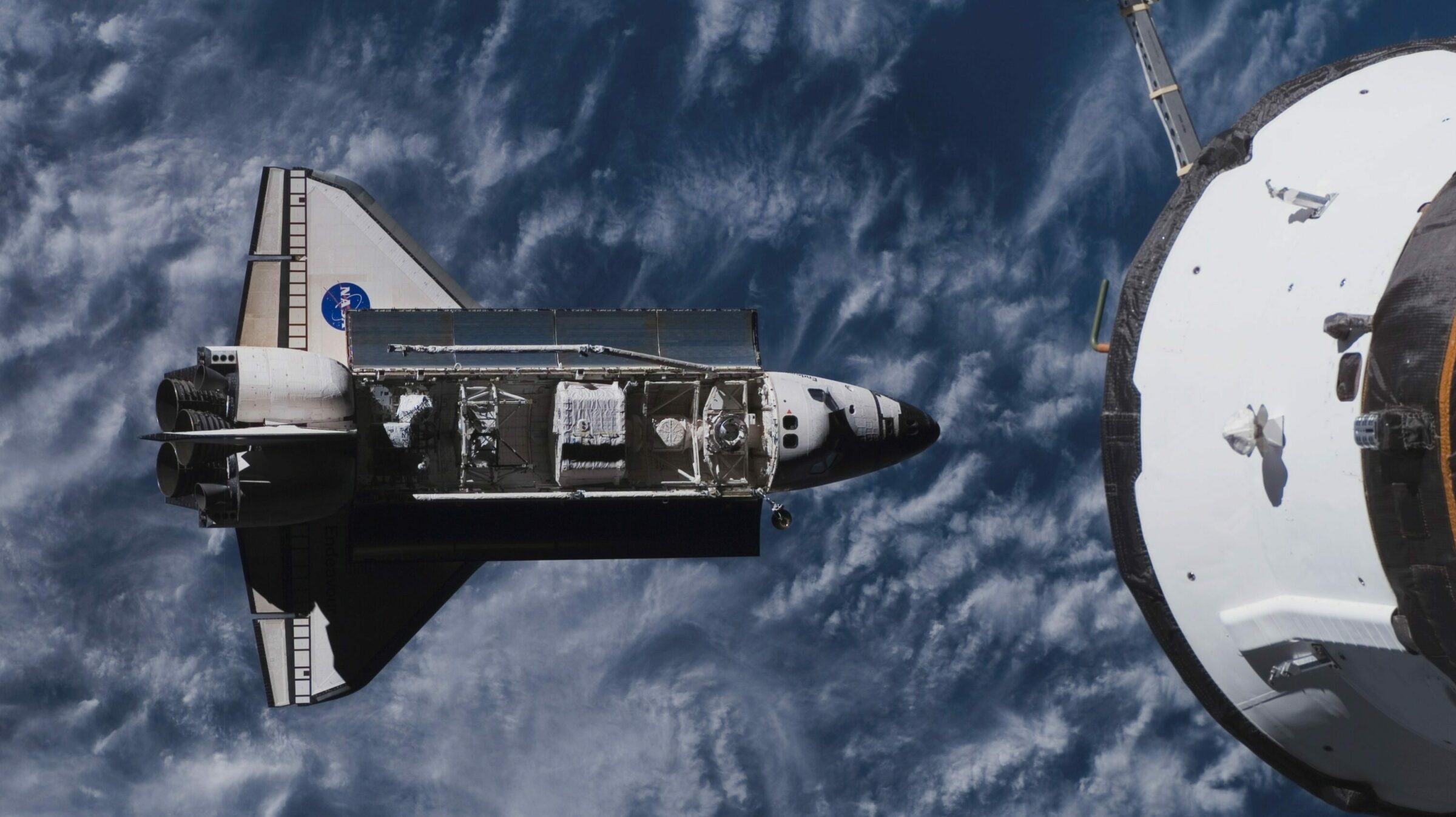 space shuttle endeavour location