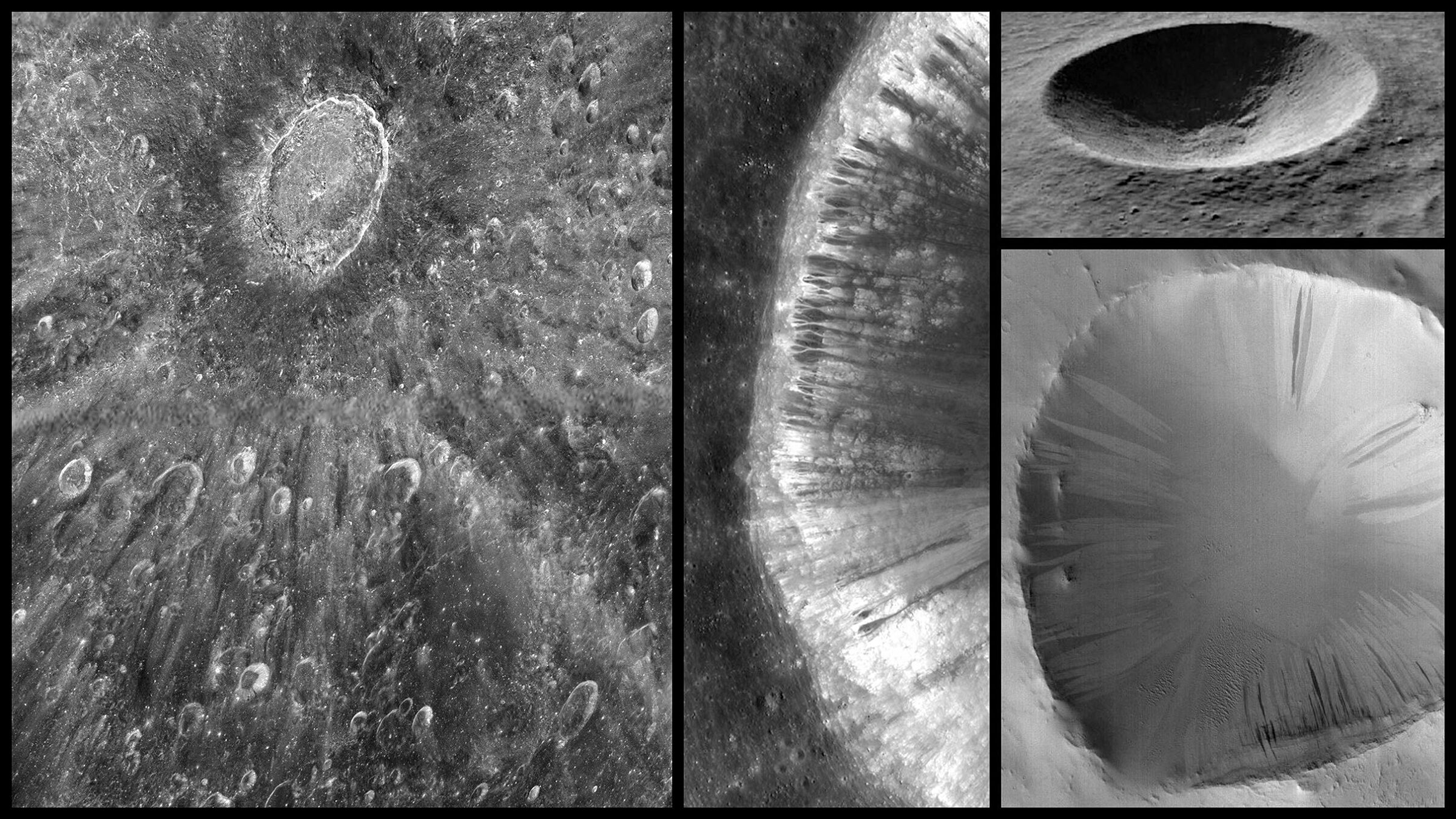 Crater montage | The Planetary Society