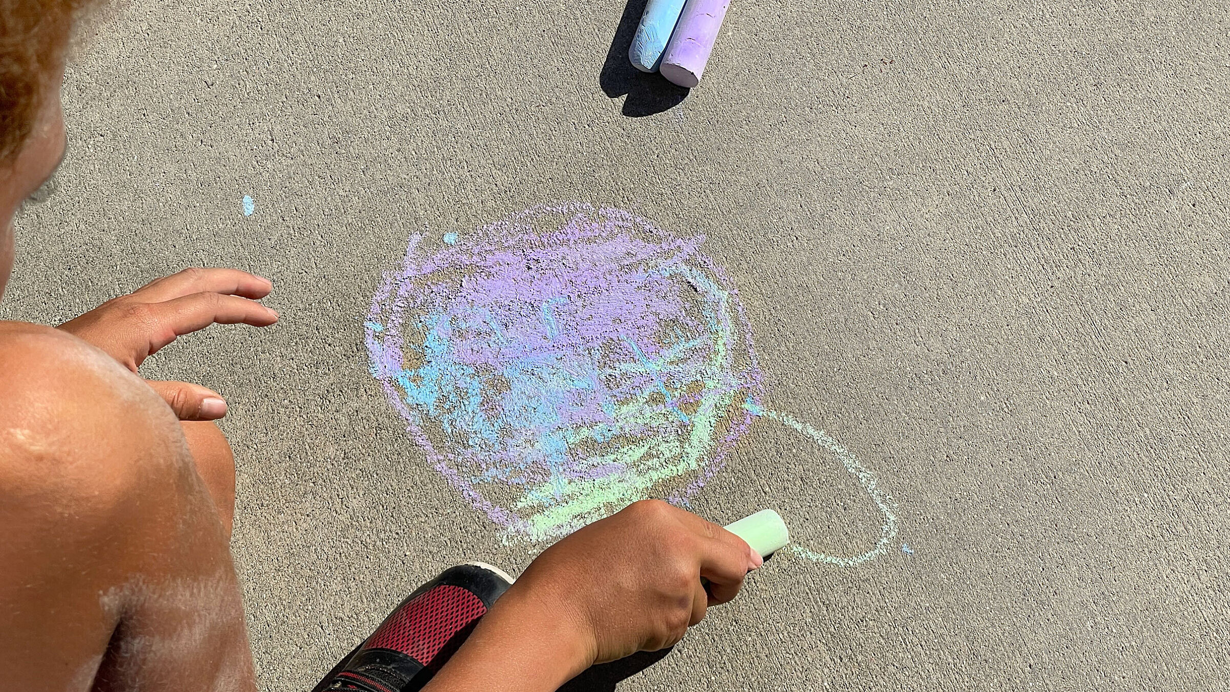 Sidewalk chalk activity | The Planetary Society