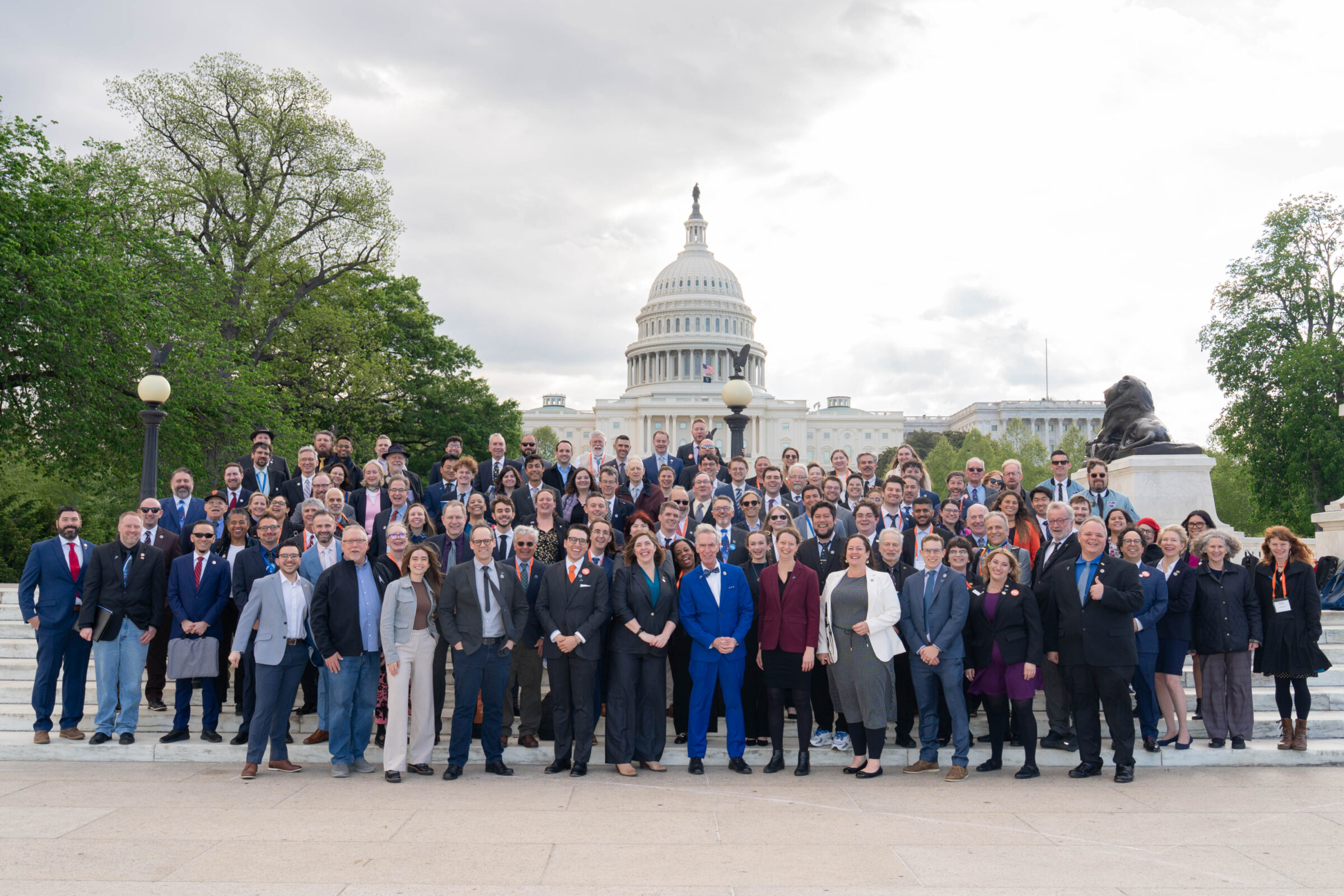 Participantes do Dia de Ação de 2026 da Sociedade Planetária