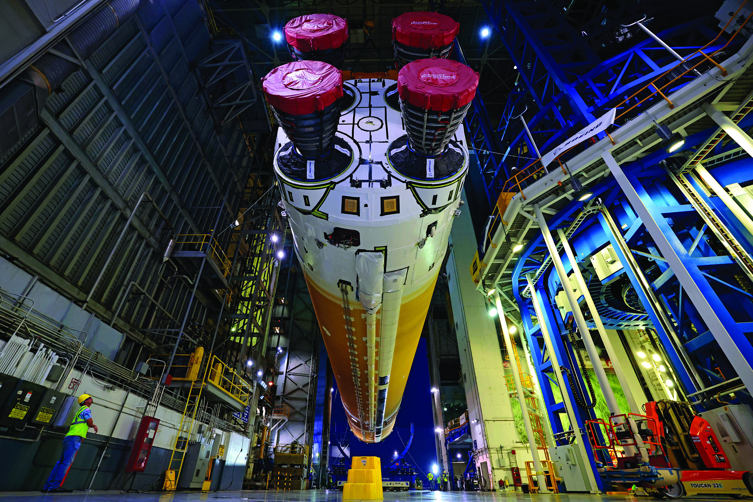 SLS core stage for Artemis II | The Planetary Society