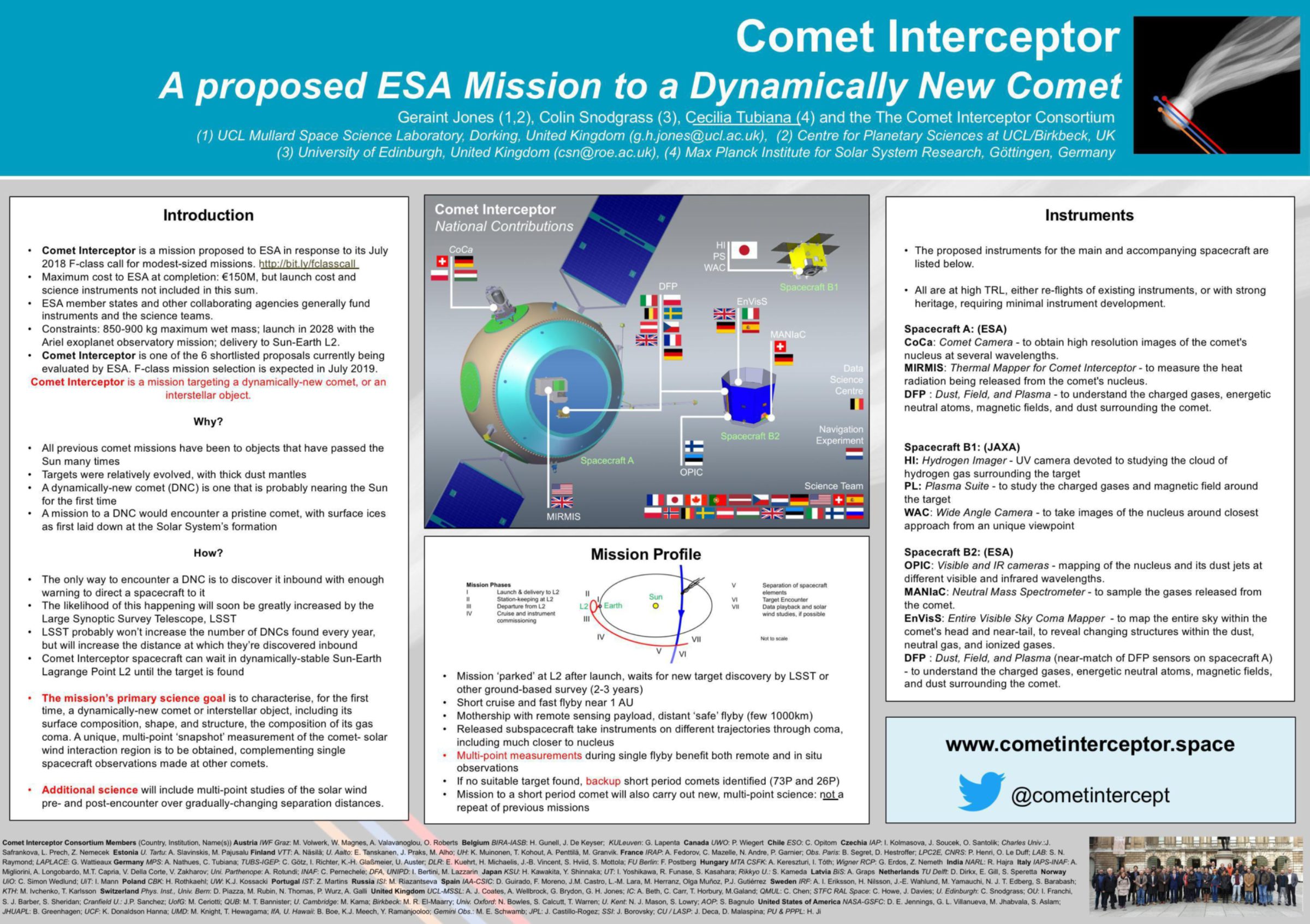 ESA to Launch Comet Interceptor Mission in… The Society