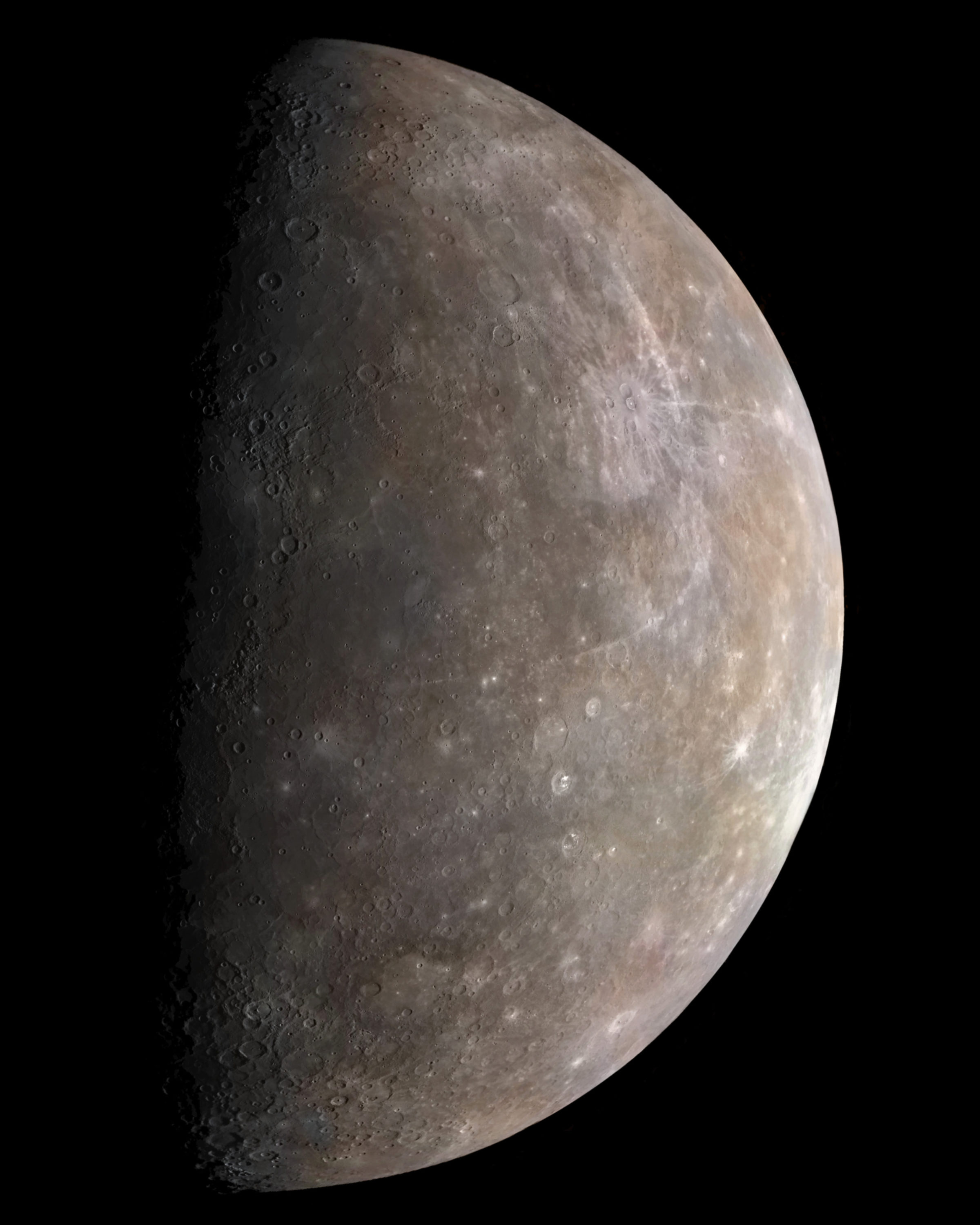 Mercury In Color From Mariner 10: Flyby 1… | The Planetary Society