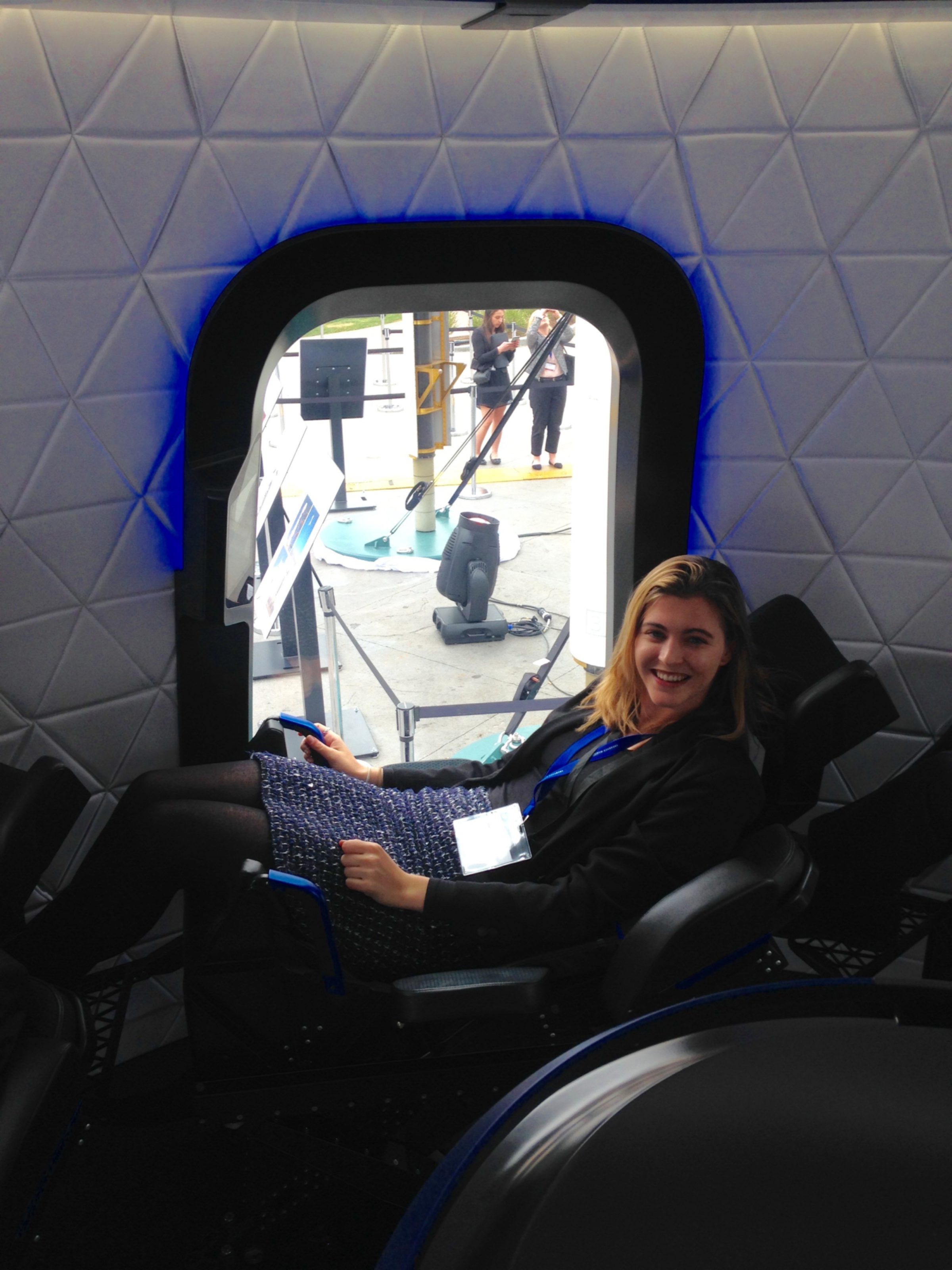 Inside the Blue Origin crew capsule The Society