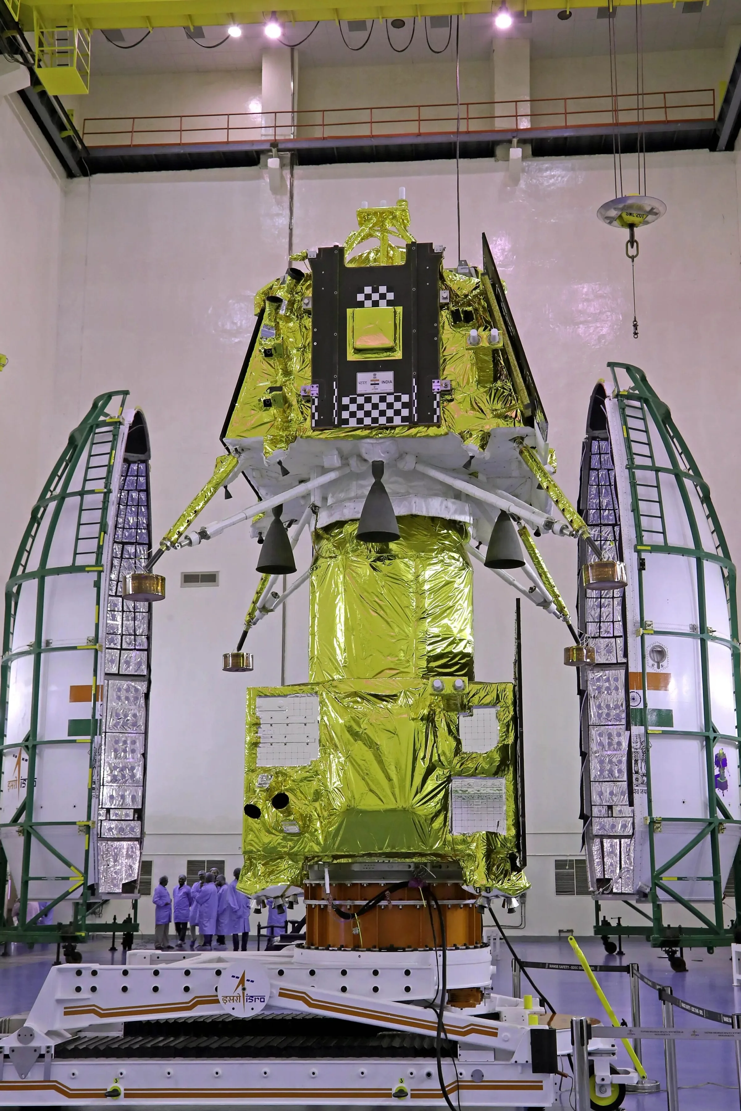Chandrayaan-3 launch vehicle integration