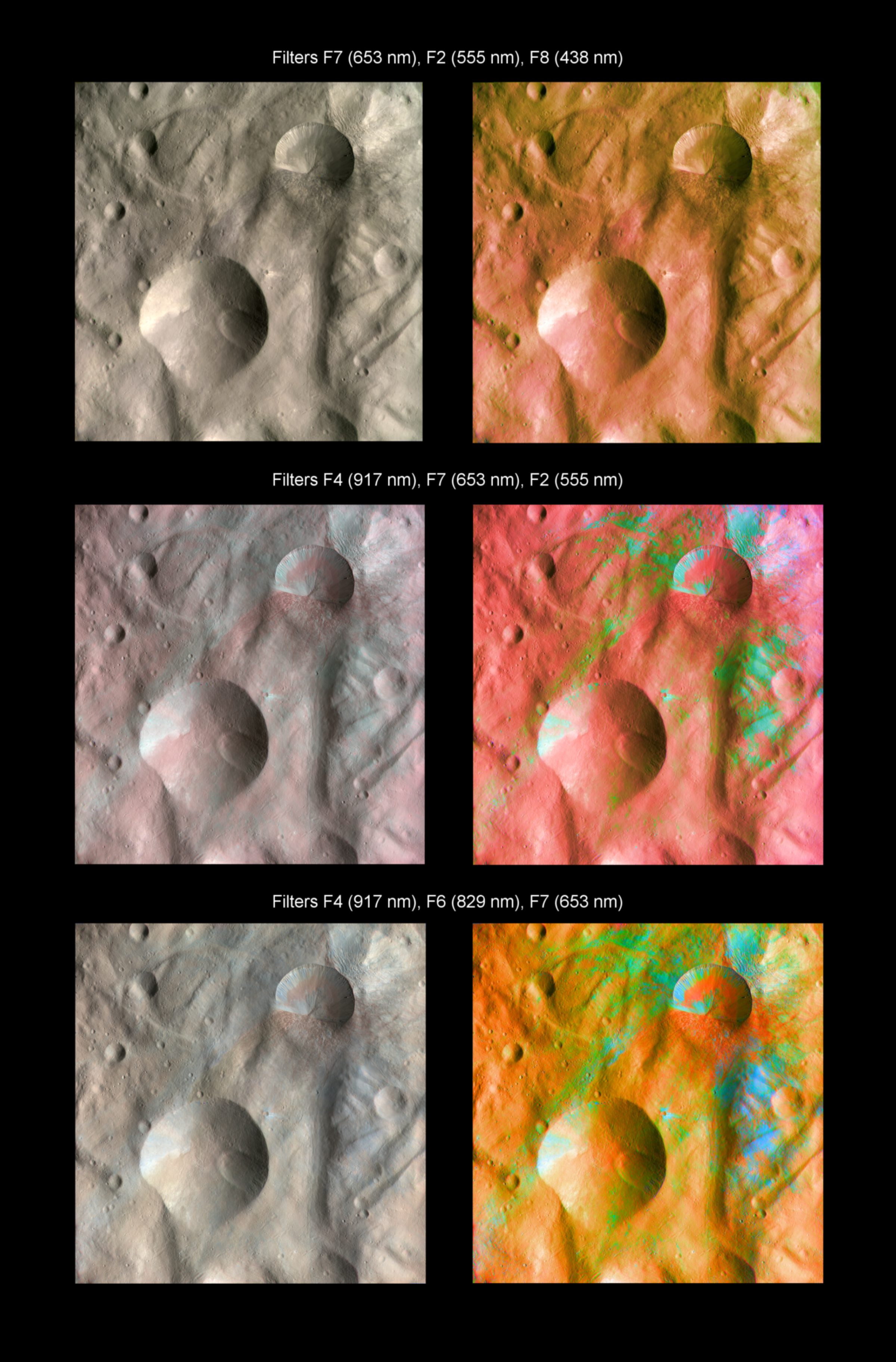 Infrared color imaging of Vesta | The Planetary Society