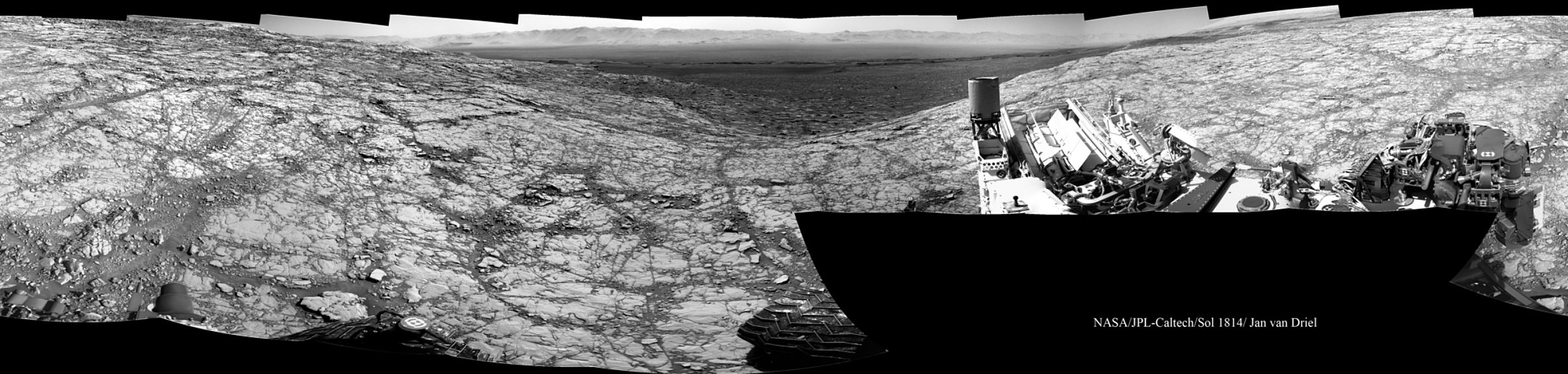 Looking backward from Vera Rubin Ridge,… | The Planetary Society