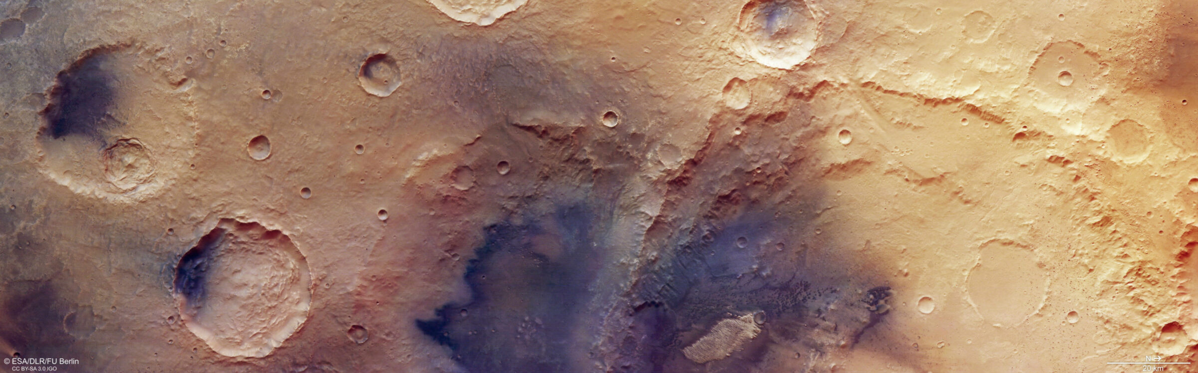Touvelot Crater on Mars | The Planetary Society