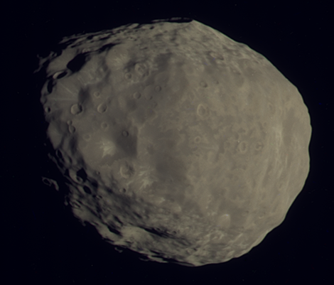 Color global view of Janus | The Planetary Society