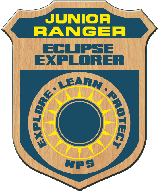 Junior Ranger Eclipse Explorer badge The Society
