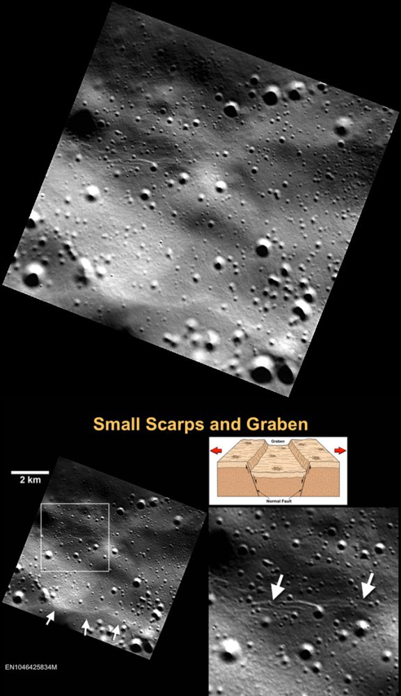 Very young graben on Mercury | The Planetary Society