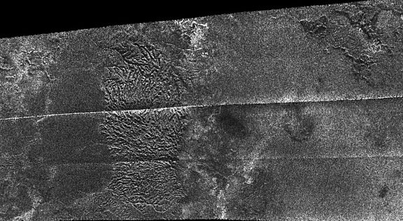 Dissected terrain in T16 RADAR swath on Titan | The Planetary Society