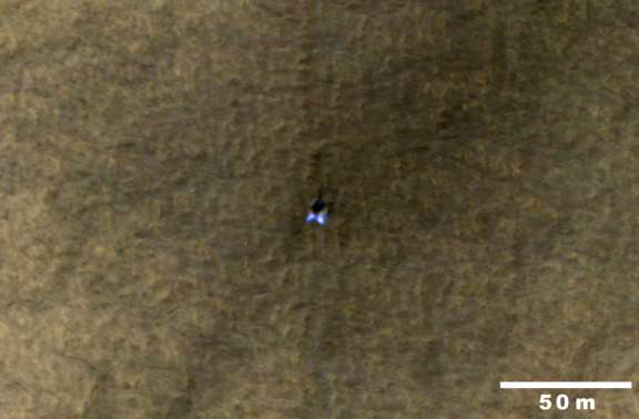 An icy crater on Mars | The Planetary Society