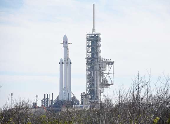 Falcon Heavy from the north side | The Planetary Society