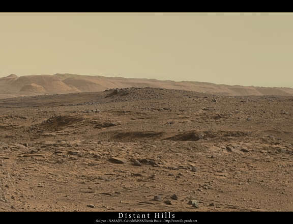 Distant hills, a Curiosity postcard from sol… | The Planetary Society