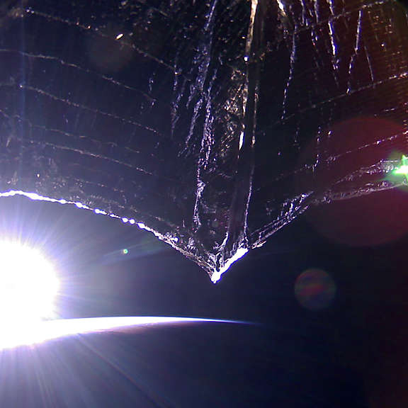 LightSail 2 over Earth