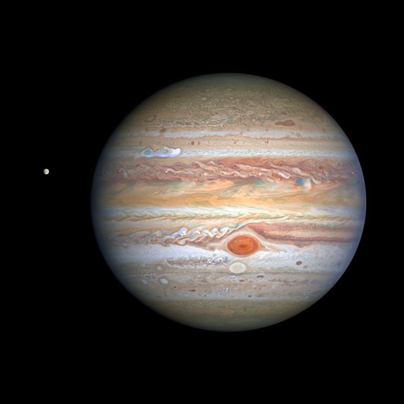Jupiter from hubble 2020