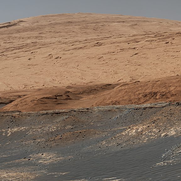 Mount sharp by curiosity january 2020
