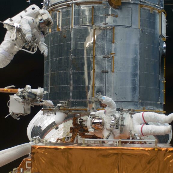 Hubble servicing mission