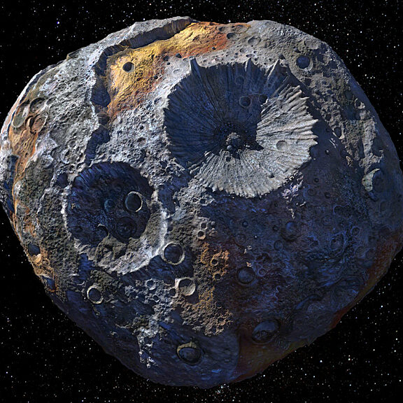 Psyche metallic asteroid