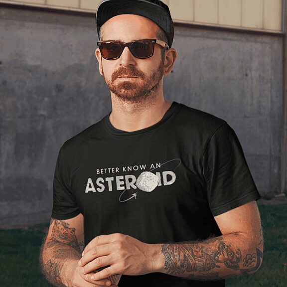 Better Know an Asteroid tshirt The Society