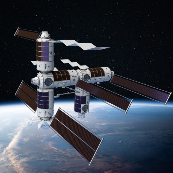 Axiom station rendering primary earth