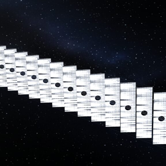 Niac coilable stacked solar sails